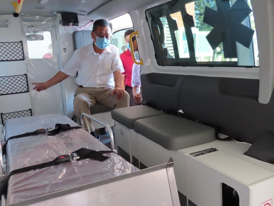 澎湖成立專責救護隊 愛爾麗暖捐600萬防疫裝備
