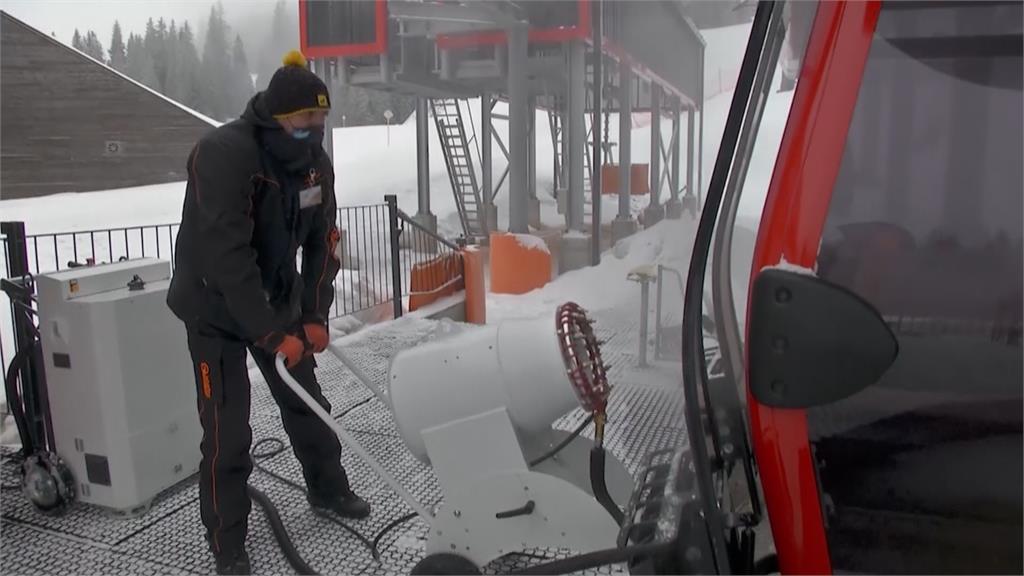 波士尼亞滑雪場擠爆！ 防疫嚴格遊客蜂湧