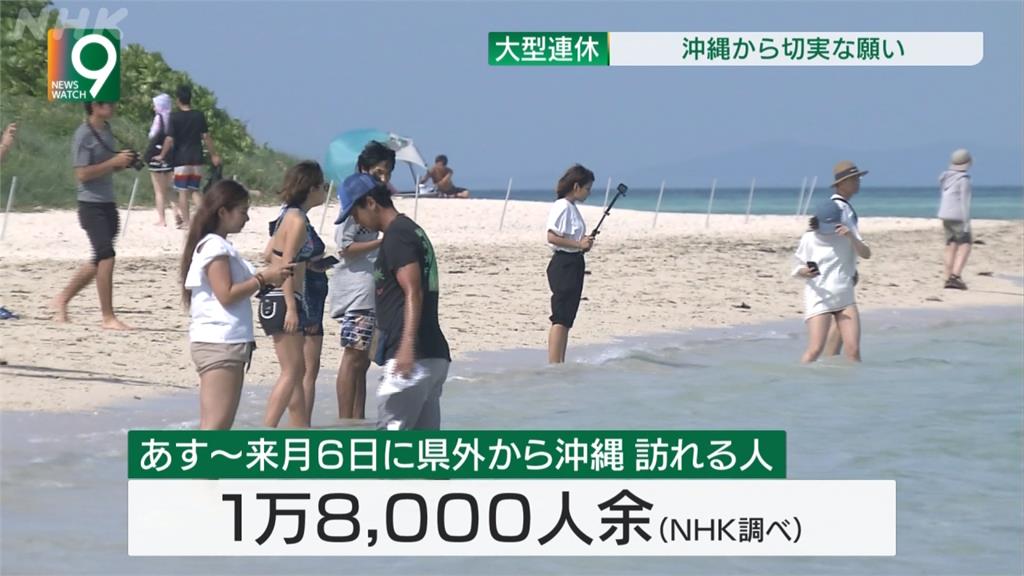 不甩防疫呼籲？黃金周日本1.8萬人預定遊沖繩