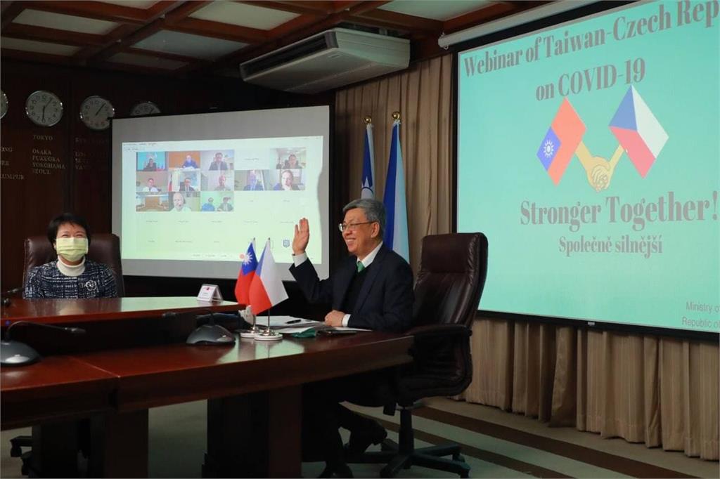 快新聞/台灣捷克防疫線上論壇「陳建仁主持總結討論」 深化兩國醫衛與抗疫合作