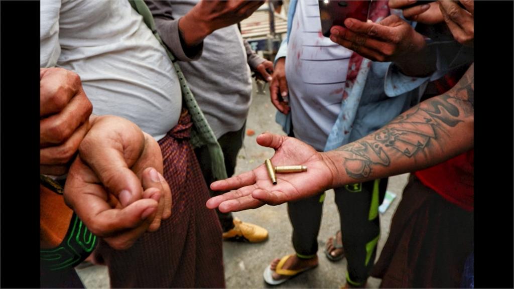 緬甸曼德勒驚傳軍警開火鎮壓 2死.多人傷