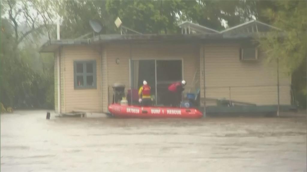 澳洲50年大洪水 新南威爾斯省將撤3萬多人
