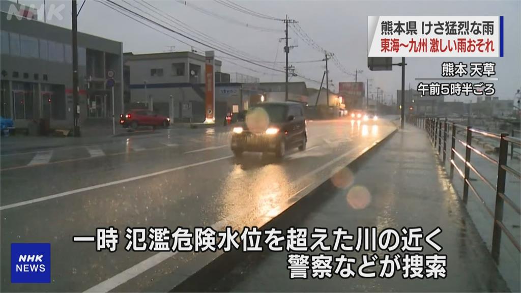 日本九州暴雨成災　熊本河川暴漲30戶房屋慘淹