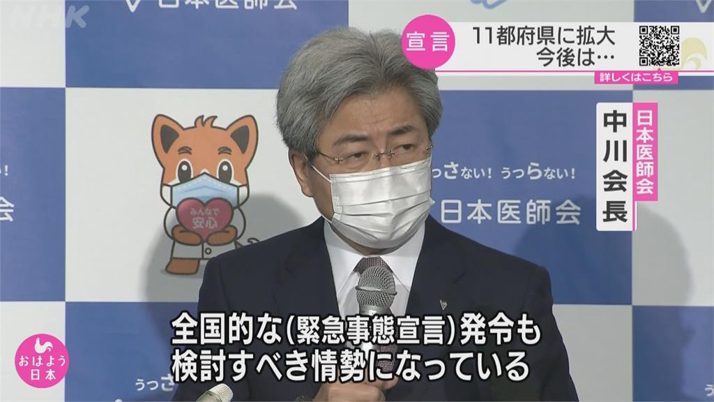 日本逾30萬武肺確診 醫療資源極度吃緊