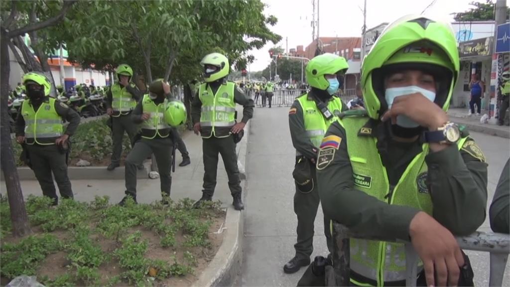 世界盃資格賽場外暴動　哥倫比亞反政府抗議延燒