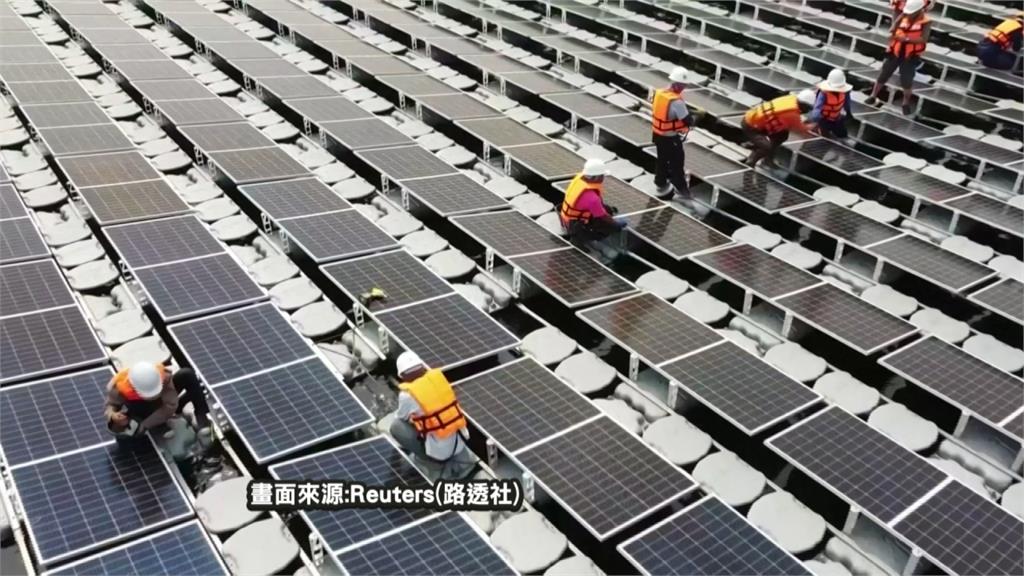 綠能革命！　泰水壩建14萬片百公頃太陽能板