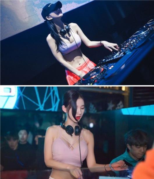 「暗黑潤娥」韓國DJ圍裙底下「裸的」!8萬網友嗨炸:長輩太兇了