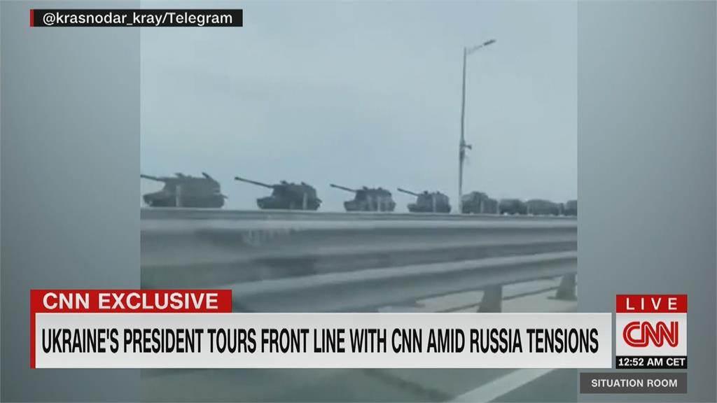 烏東戰雲密布 CNN貼身訪問烏國總統