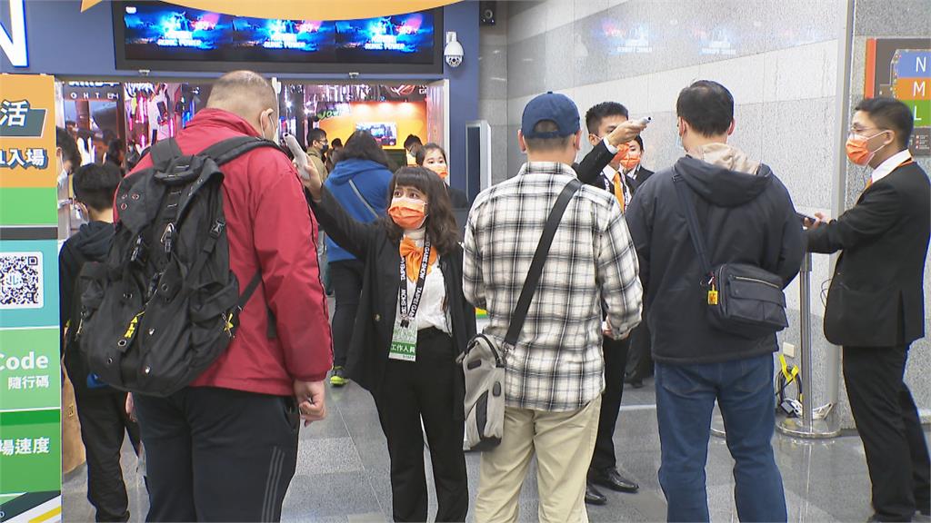 台北電玩展如期辦 進攤位再消毒、戴手環  縮減展位、容留人數減至7千