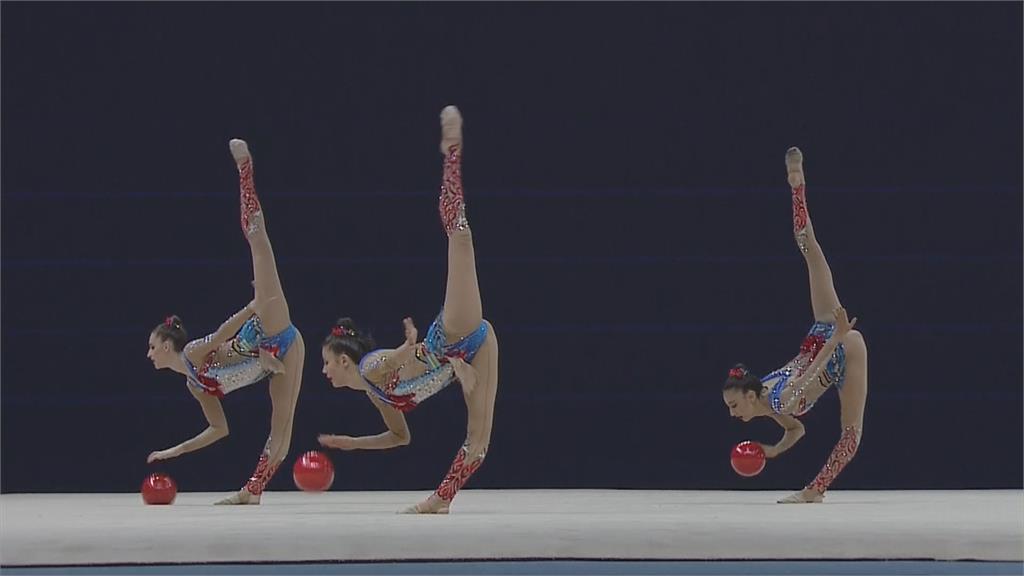 韻律體操世界盃！　俄雙胞胎姊妹再演自家對決戲碼