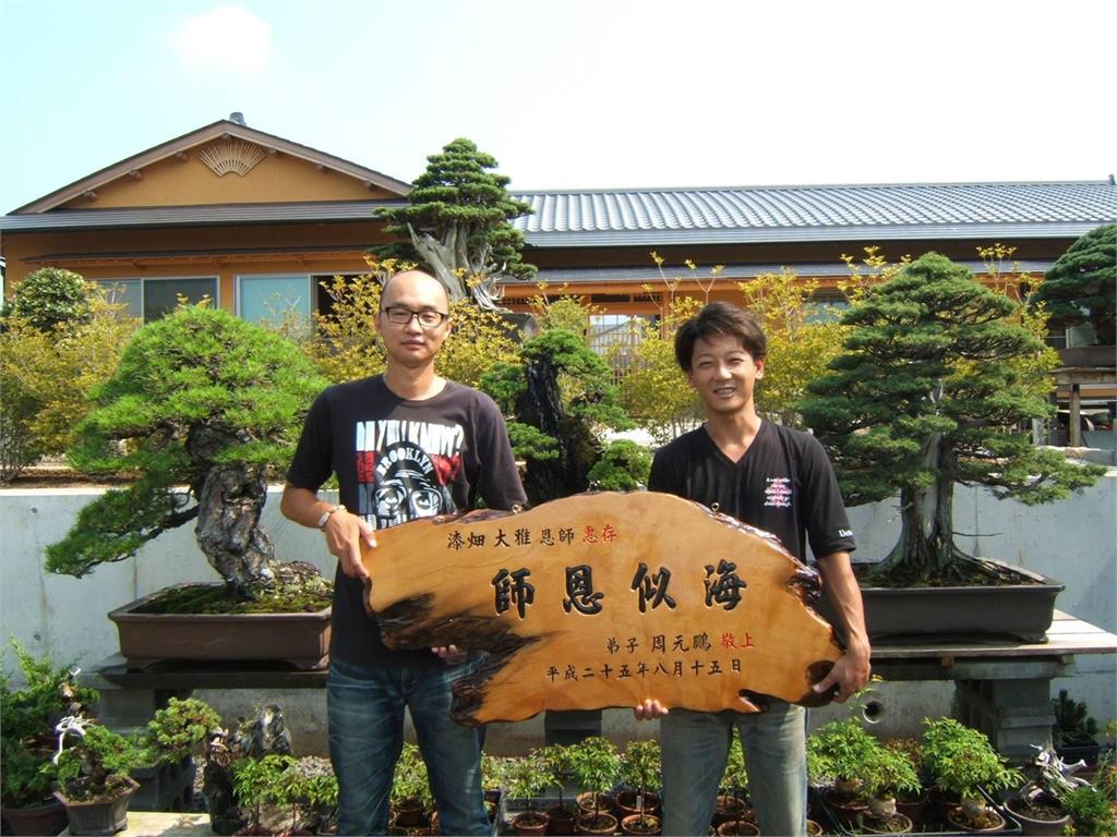 台灣盆栽第一人！日本學藝五年返台得獎無數 周元鵬決定在台收徒傳承技藝