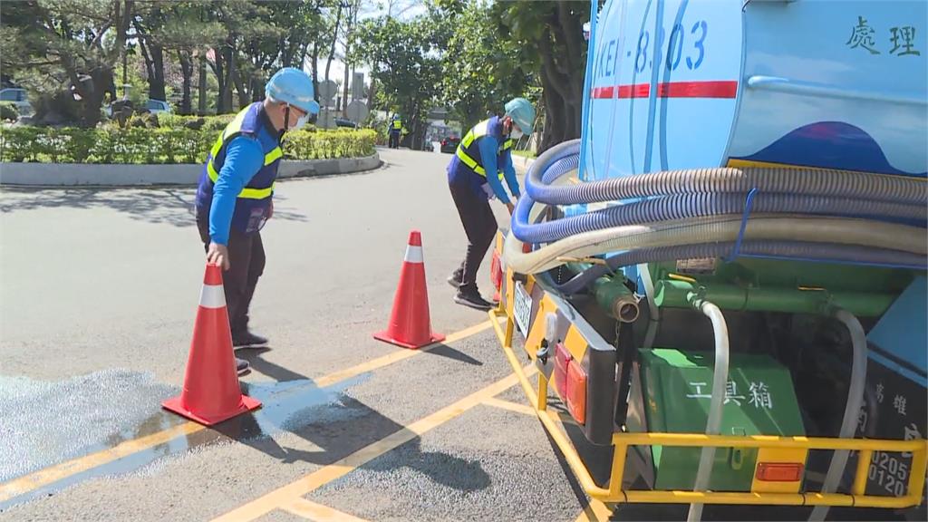 新竹8家醫院以水車載送 統籌水資源分配