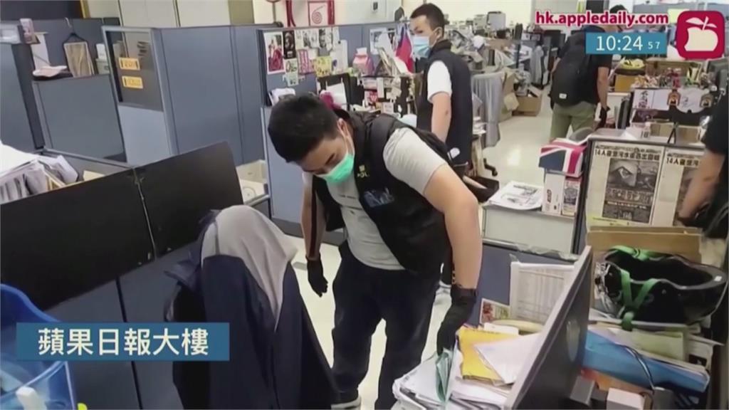 高層被逮、帳戶凍結　 香港蘋果日報恐將停刊