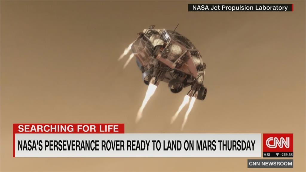 火星探測器「毅力號」將登陸 面臨關鍵「恐怖7分鐘」
