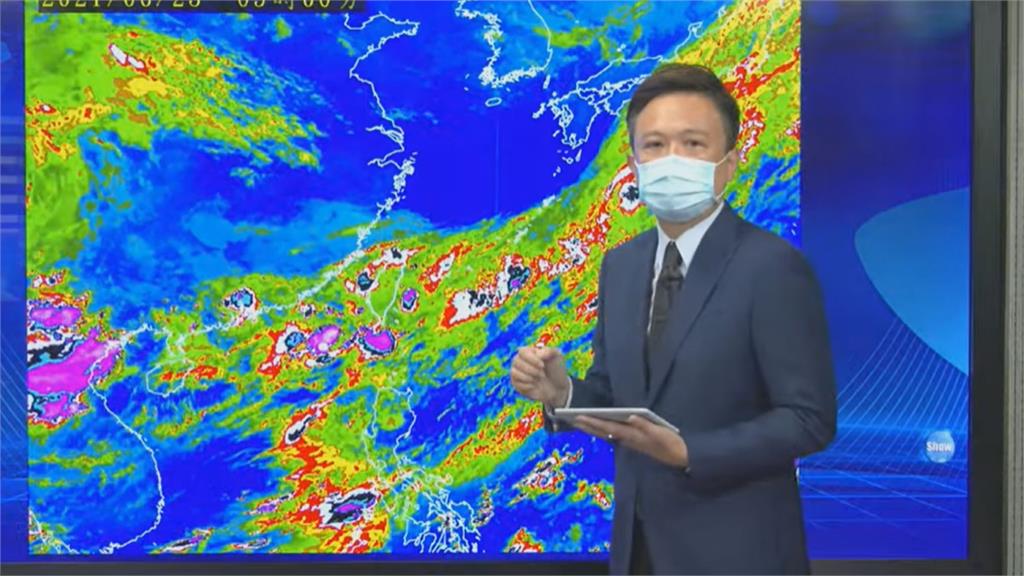 薔琵颱風生成　往日本移動　台灣明後天鋒面減弱　降雨趨緩