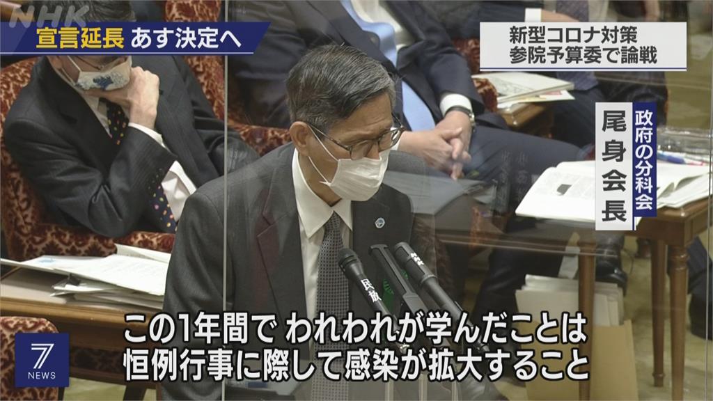 憂變種病毒潛在威脅 日本緊急令再延長2週