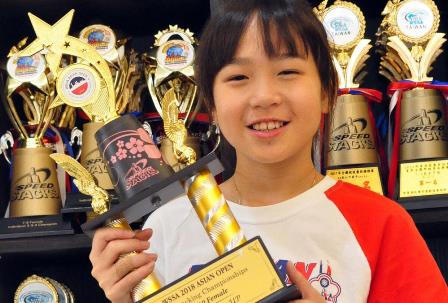 快新聞／賀！ 競技疊杯賽台灣掃18金 15歲盧倩于是地表疊杯最快女