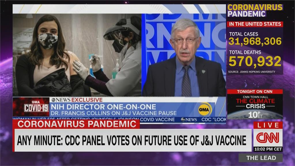 嬌生疫苗益處大於風險　美國FDA宣布恢復施打
