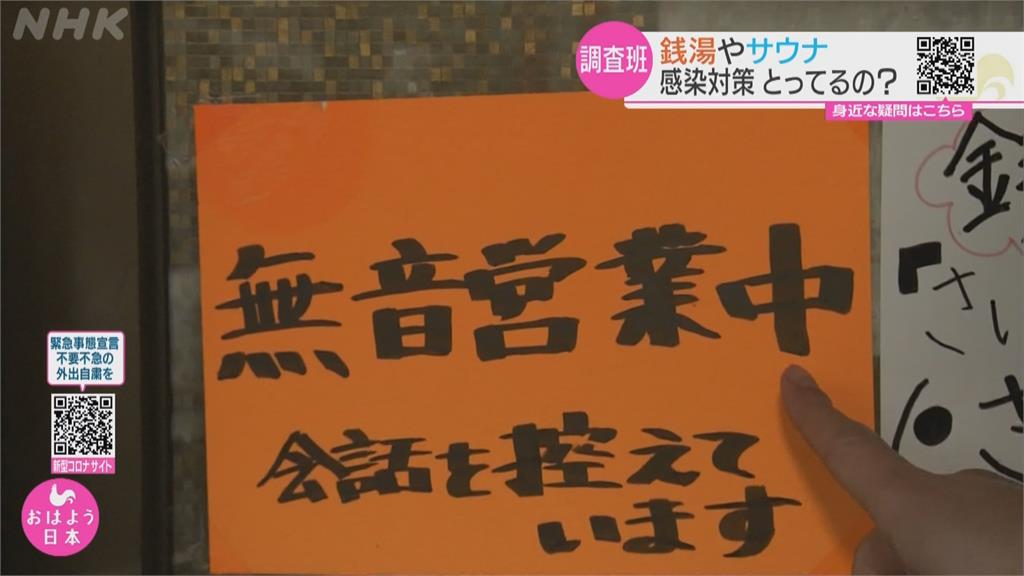 防堵肺炎病毒 日本錢湯業者祭「禁言令」