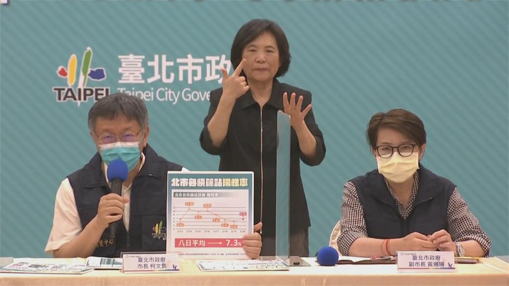 台北市公園、遊樂場暫歇至5月28日　召1542名退休醫護　柯：暫緩自費疫苗上戰場要彈藥