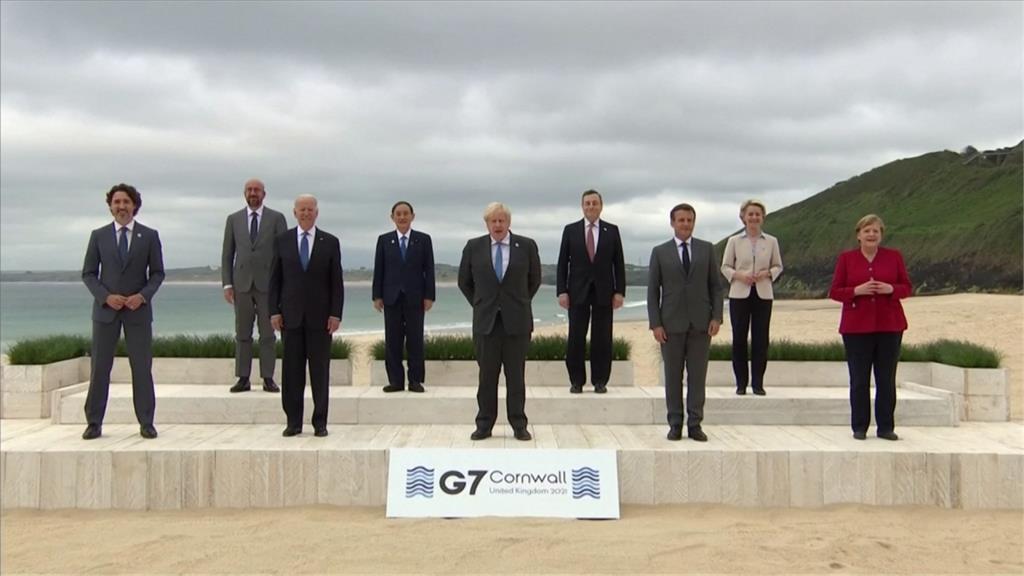 G7領袖共識捐10億劑疫苗 力抗中國疫苗外交