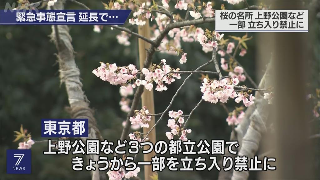 日本首都圈緊急事態延長2週！上野公園封閉野餐區 迪士尼縮短營業時間