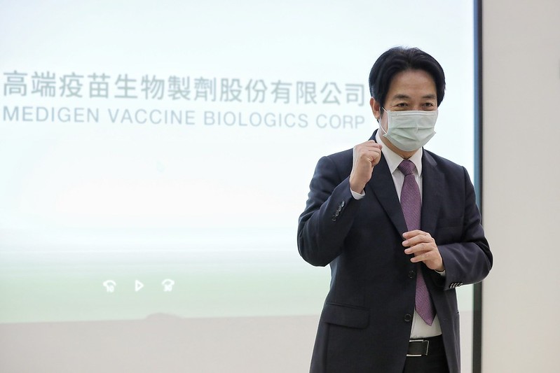 快新聞／開工日參訪國內疫苗研發製造公司 賴清德盼台灣打造「疫苗護國神山」