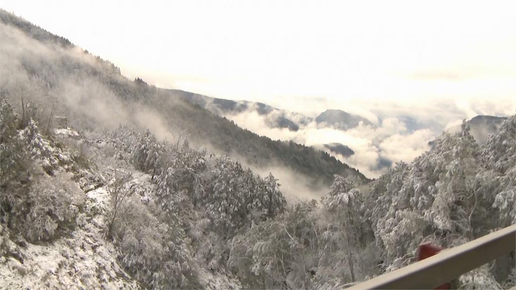 無敵雪景就在太平山 遊客驚呼一秒到北海道