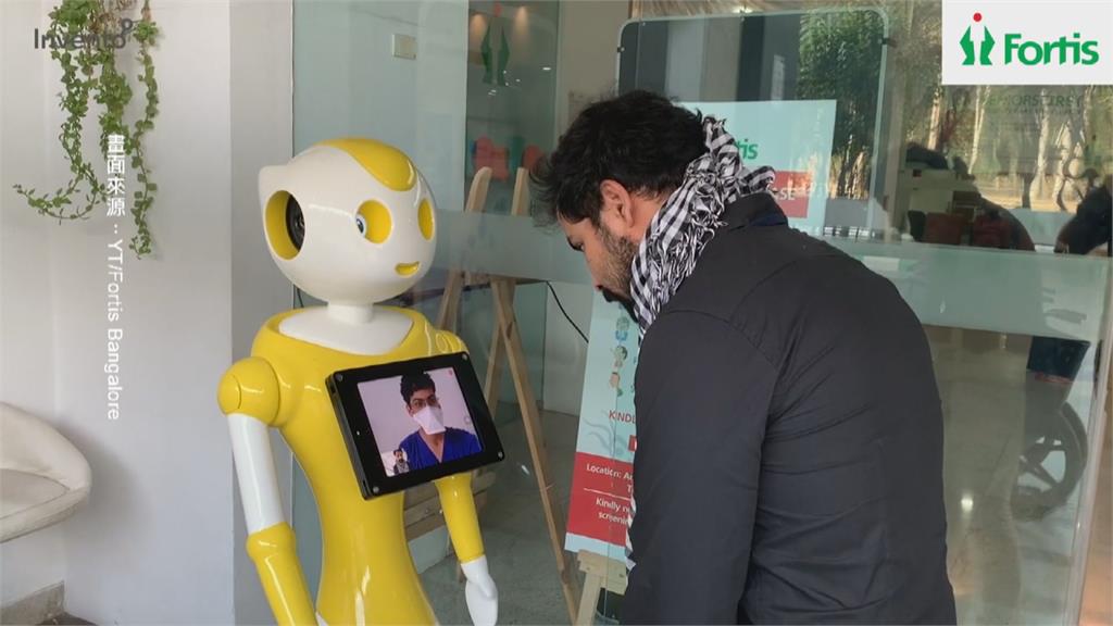 印度防疫推「機器人助手」 能量溫還簡單問診