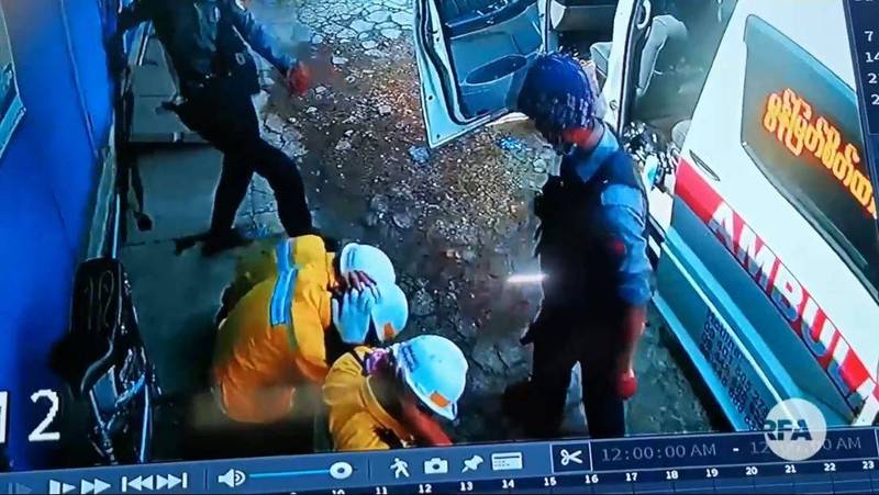 緬甸鎮壓示威手段兇殘 軍警爆打醫護畫面曝光