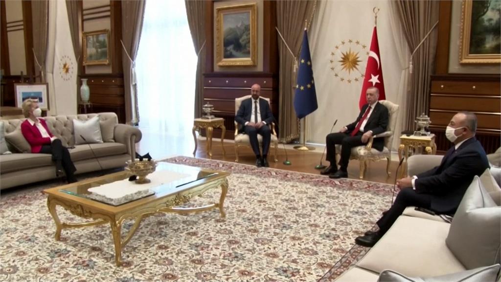 土耳其性別歧視？歐盟執委會主席與總統會面竟沒椅可坐