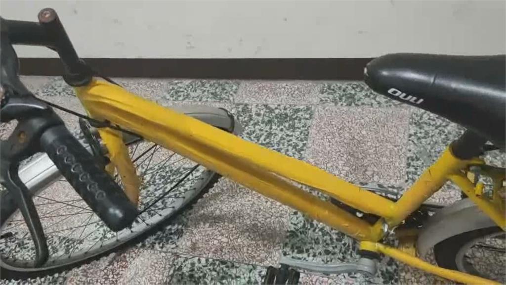 腳踏車黑變黃　嫌犯偷車「大變裝」仍被逮