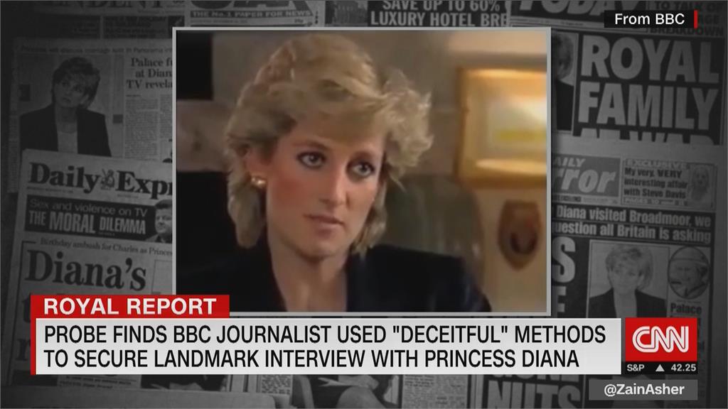 BBC公布調查報告　承認前記者巴席爾誘騙黛安娜王妃受訪