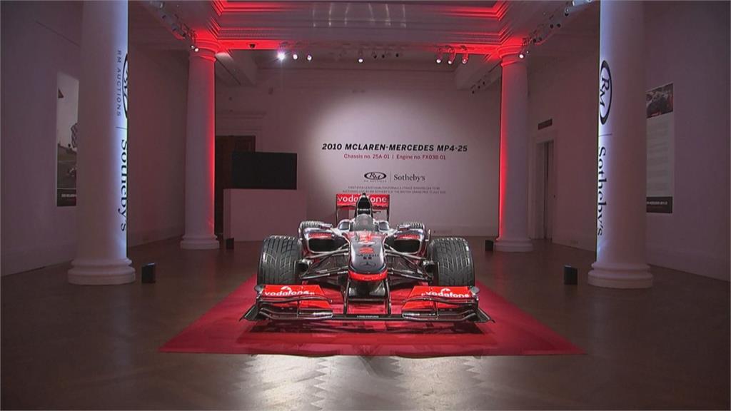 F1車神「神車」拍賣　舒馬克首賽座駕　逾4800萬台幣售出