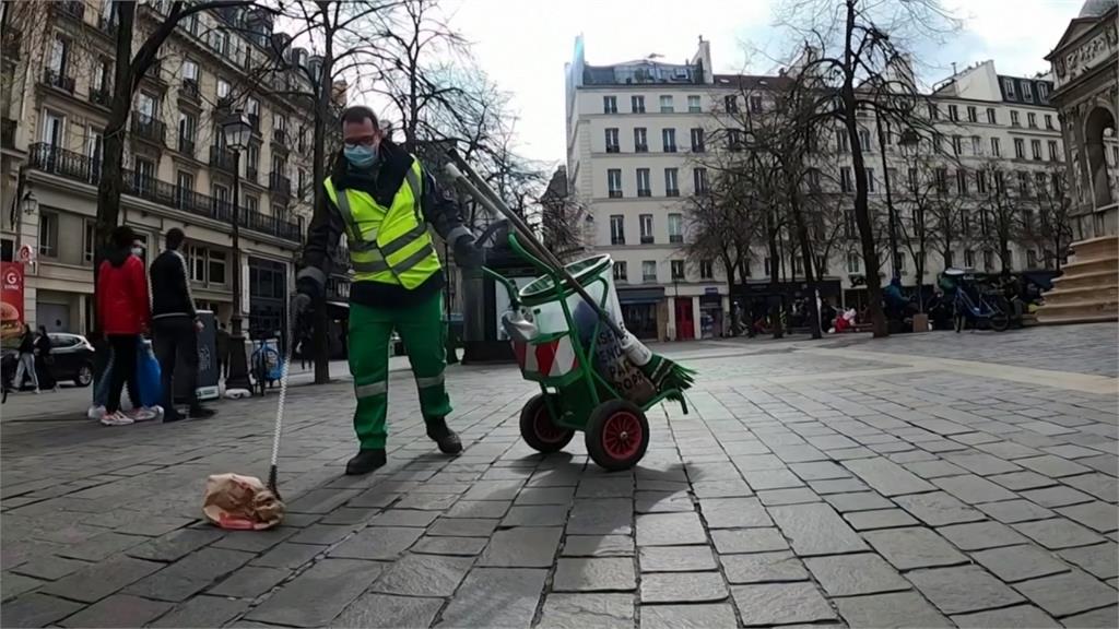清潔員「縮時打掃」爆紅 帶動巴黎環保意識