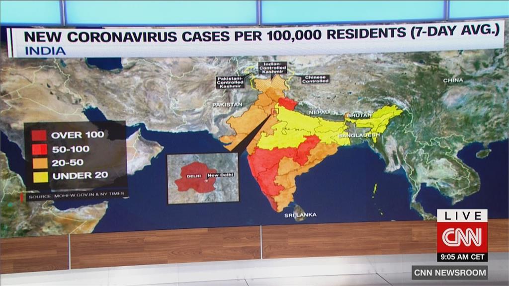 印度疫情蔓延鄉村！ 連三日破40萬染疫封鎖沒用　開齋節大批人群上街採購