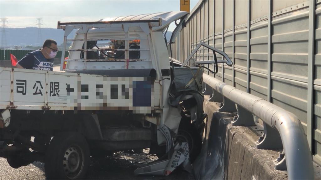 國6貨車撞路肩作業工程車　肇事駕駛重傷當場身亡