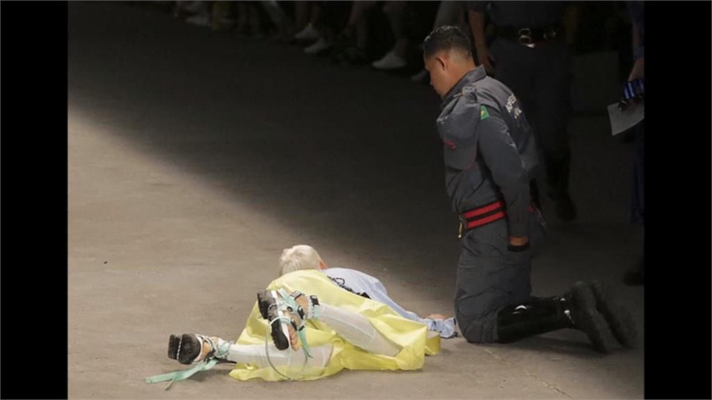聖保羅時裝週  男模跌倒猝死伸展台上