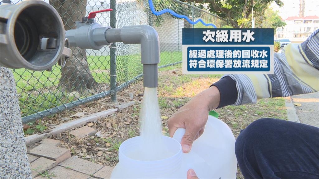 抗旱有「撇步」  水資源中心提供免費次級用水